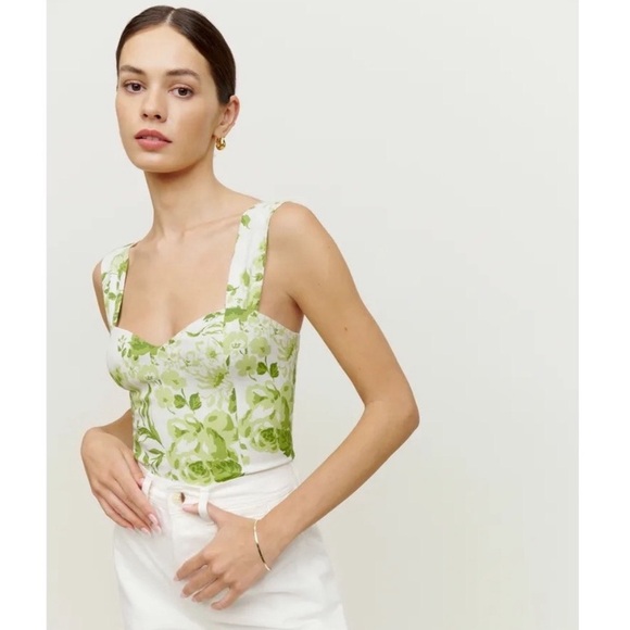 Reformation Tops - Reformation Hester Floral Tank Top